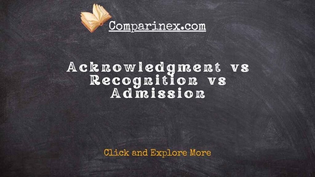 Acknowledgement or acknowledgment
