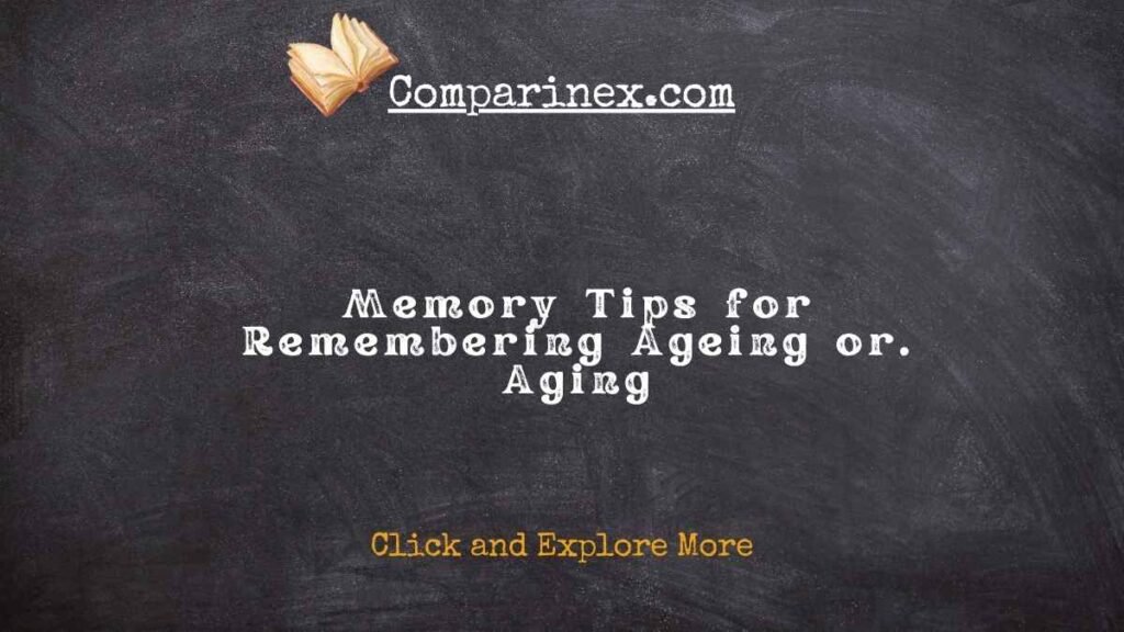 ageing or aging