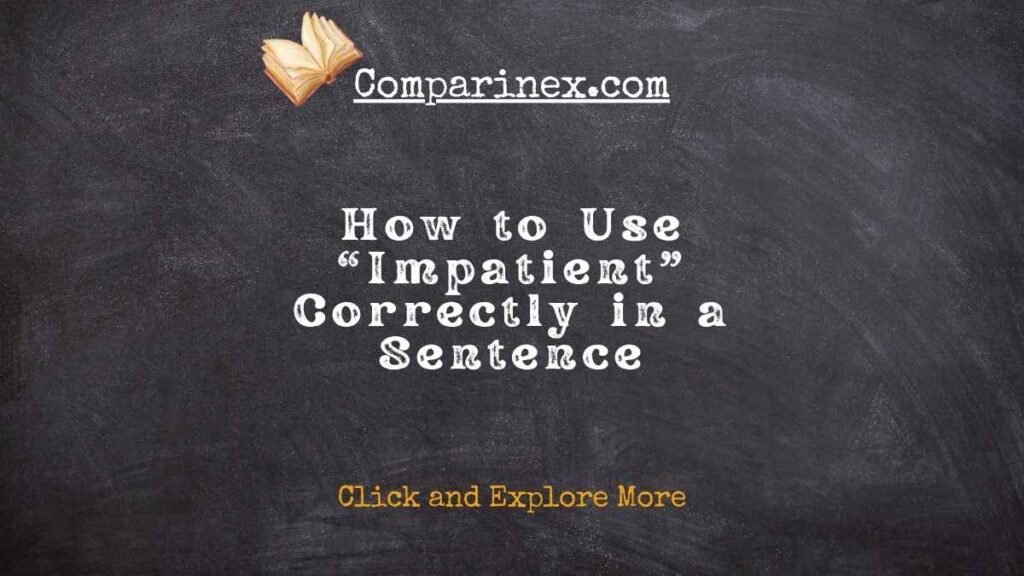 Inpatient or impatient