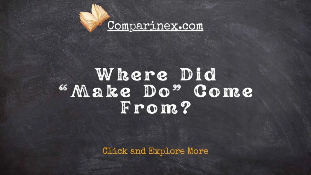 Make do or make due