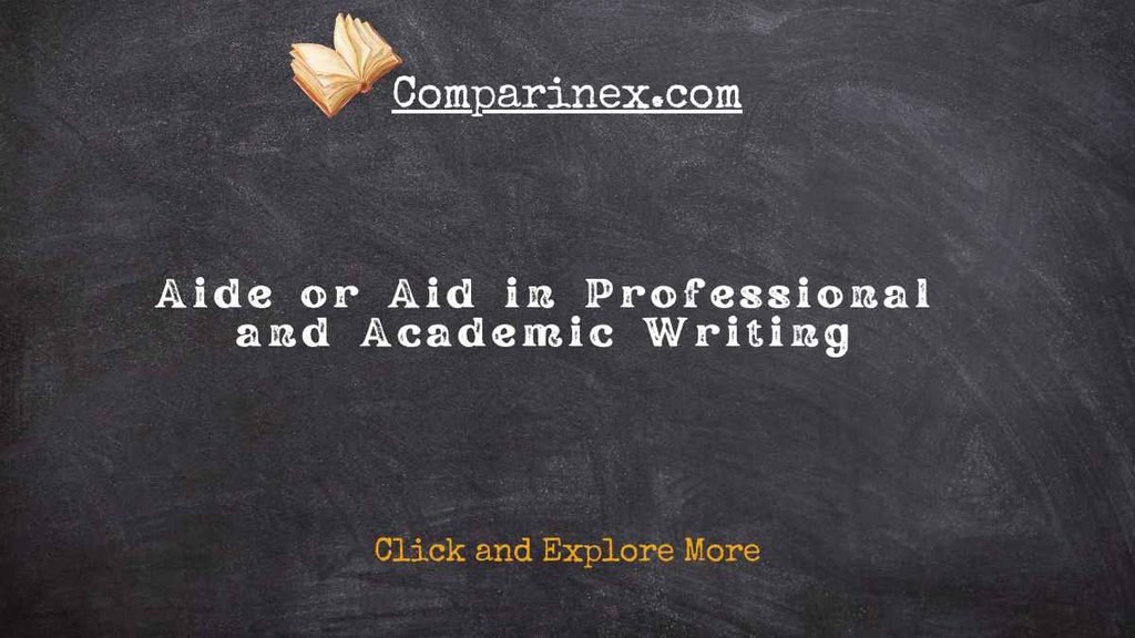 Aide or Aid
