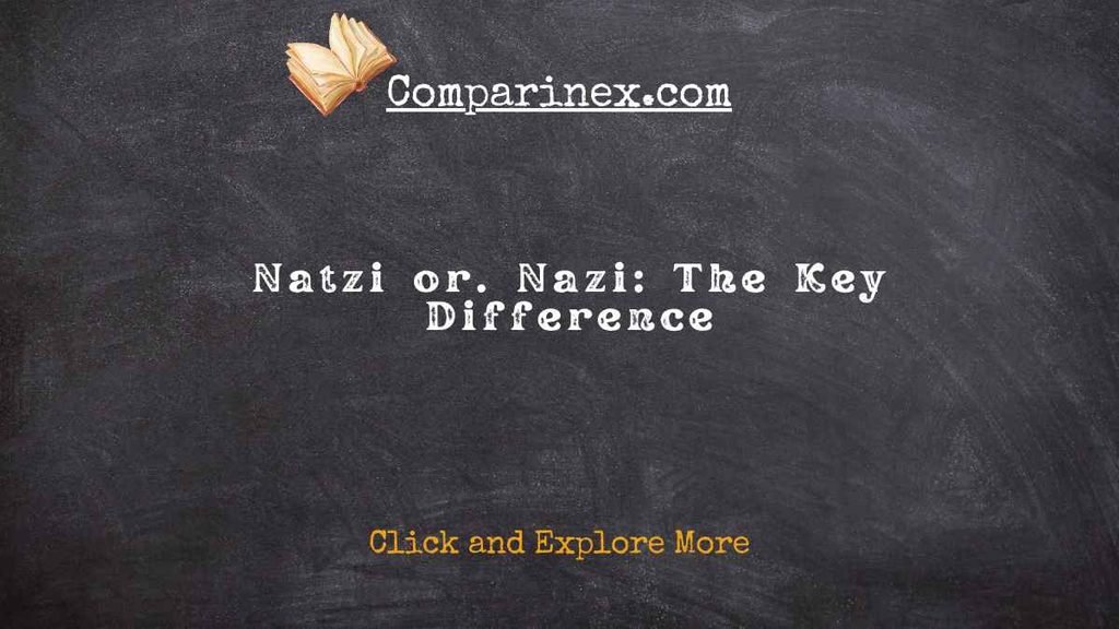 Natzi or Nazi