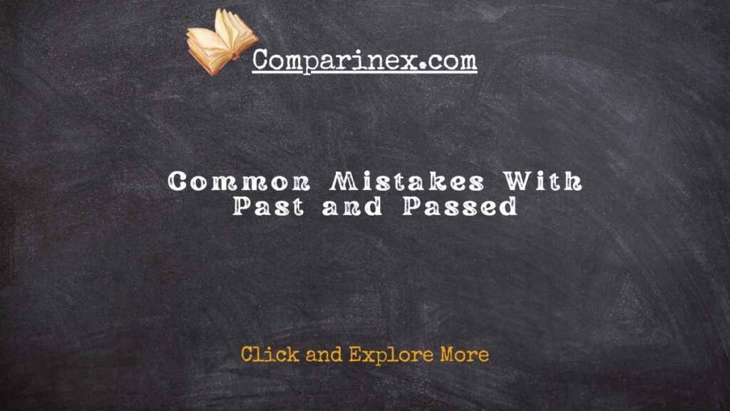 Past or Passed