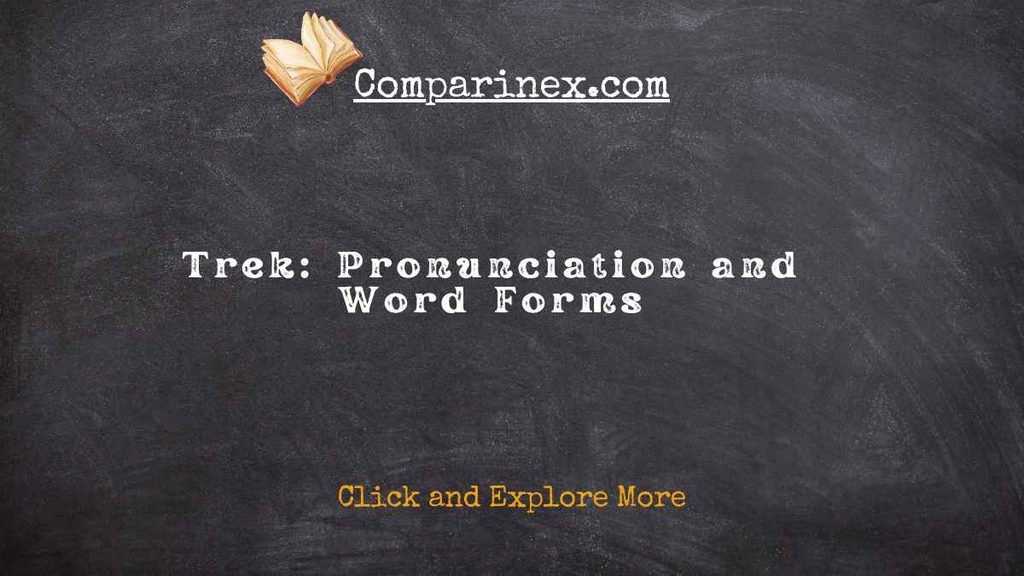 Treck or Trek