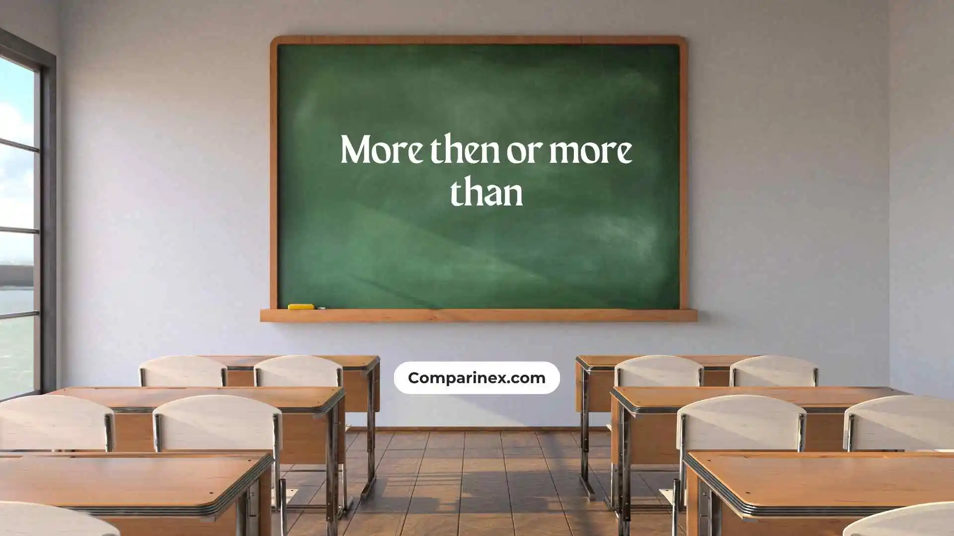 More then or more than
